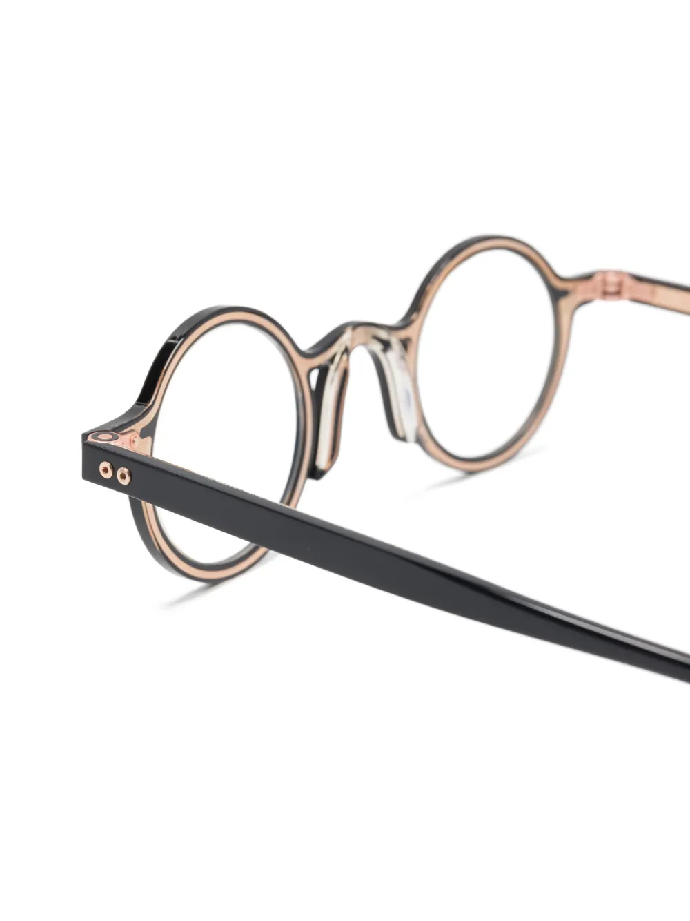 Etnia Barcelona Bril met rond montuur Zwart