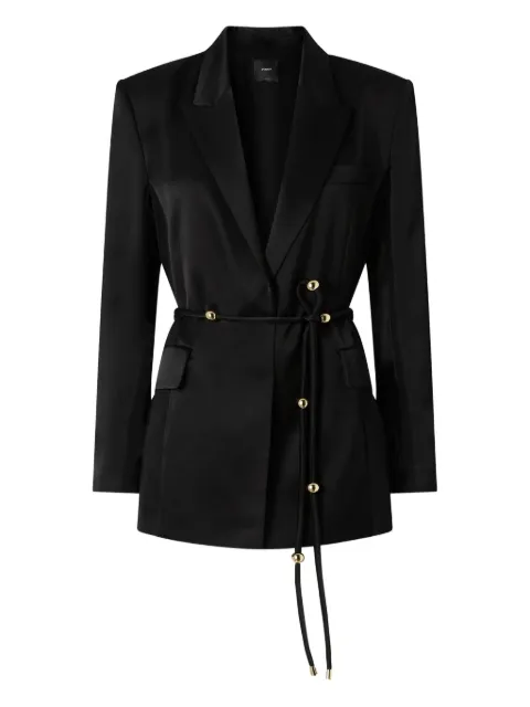 PINKO tie-waist blazer