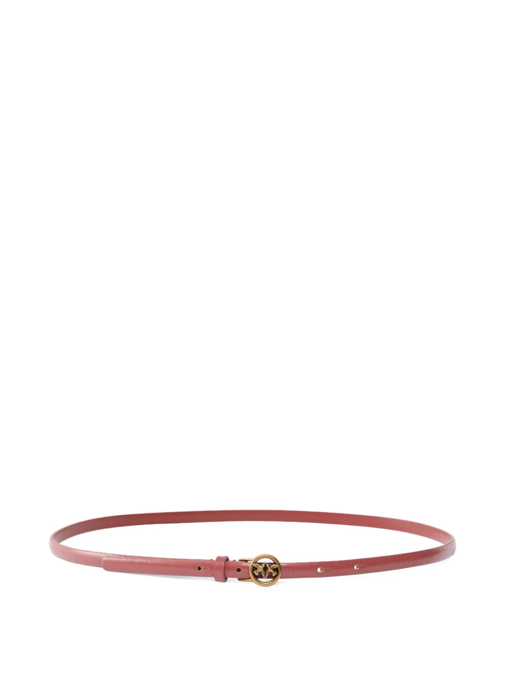 PINKO logo-buckle leather belt | Pink | Image 1