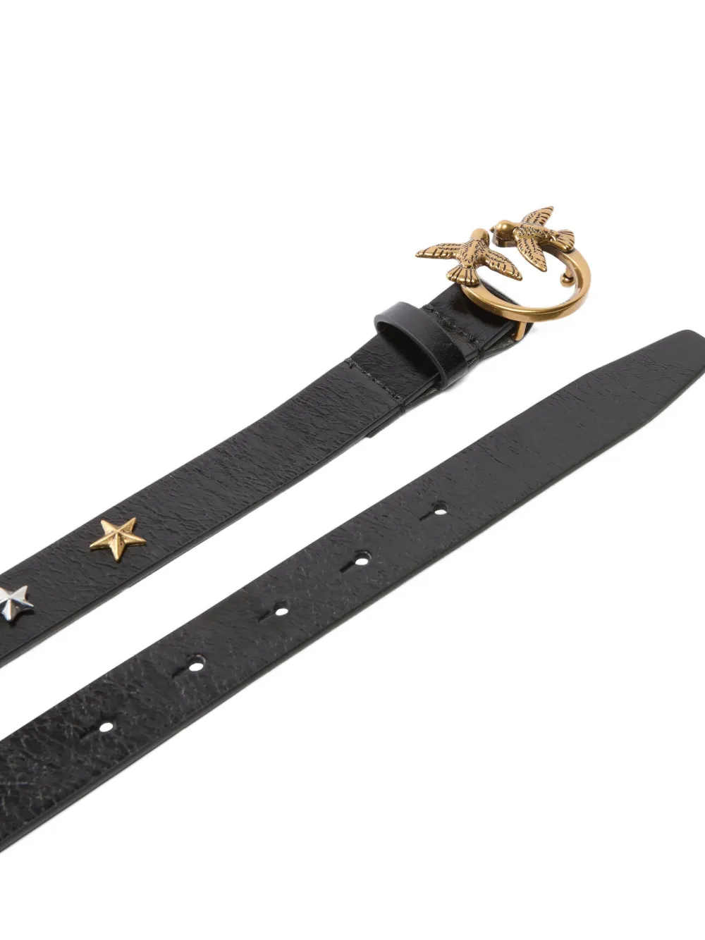 PINKO star-embellished Love Birds-buckle belt | Image 2