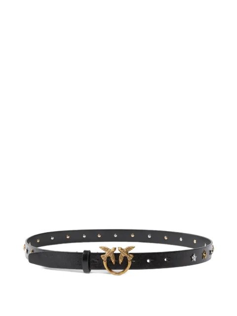 PINKO star-embellished Love Birds-buckle belt