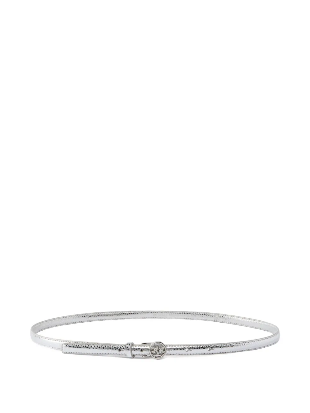 PINKO logo-buckle belt | Silver | Image 1