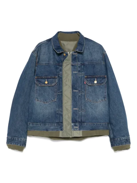 sacai جاكيت جينز