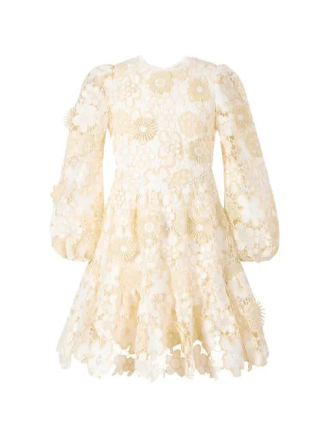 MARLO Amara embroidered mini dress