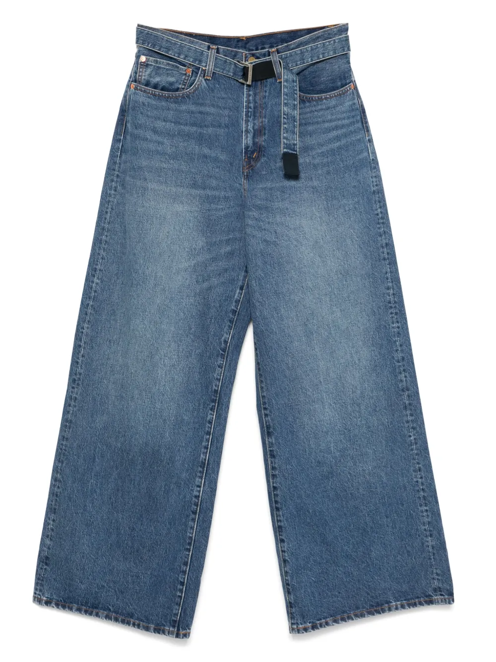 wide-leg jeans