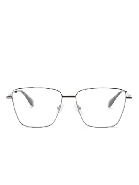 Alexander McQueen Eyewear スクエア眼鏡フレーム