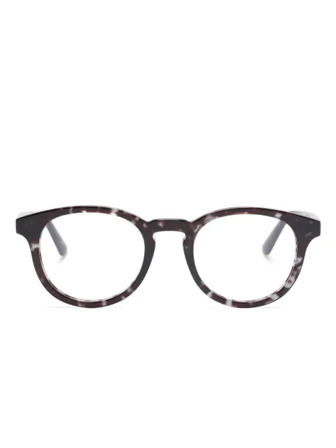 Alexander McQueen Eyewear ラウンド眼鏡フレーム