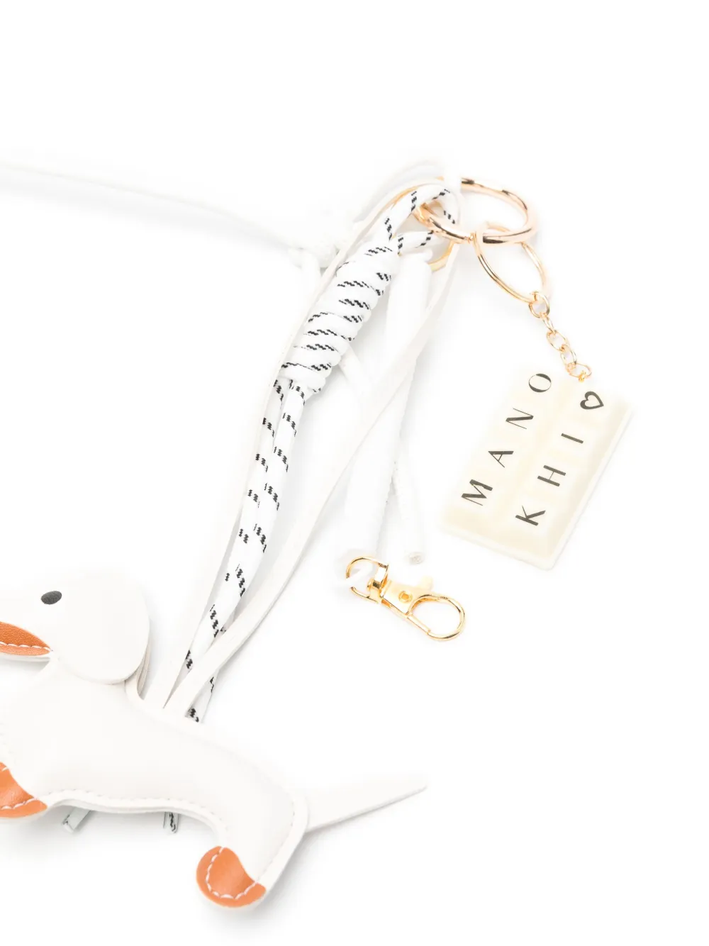 Manokhi dog-appliqué charm | Men | Image 2