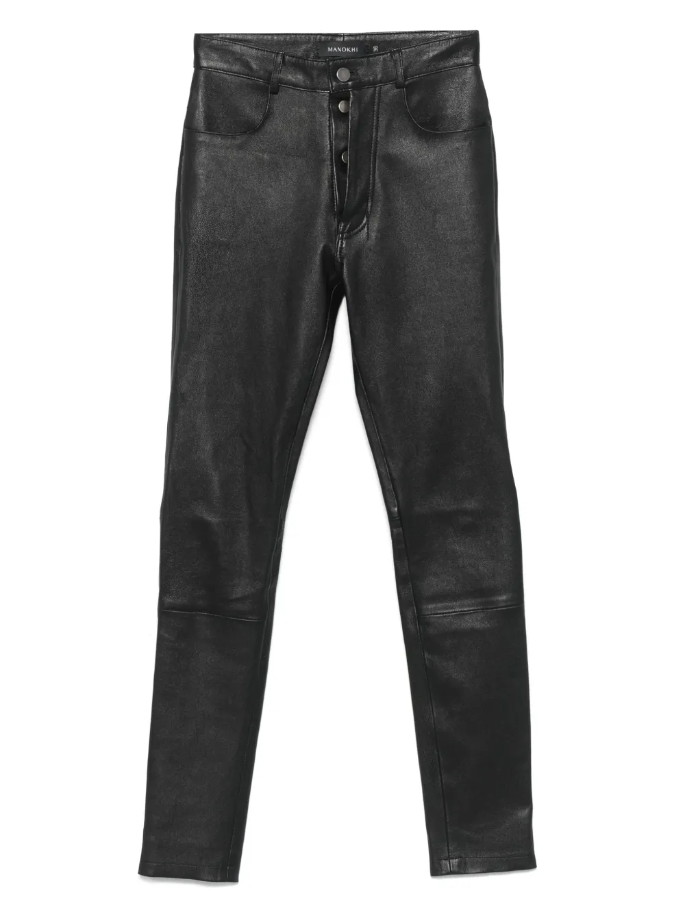 Manokhi joggers con pretina elástica | negro | Image 1