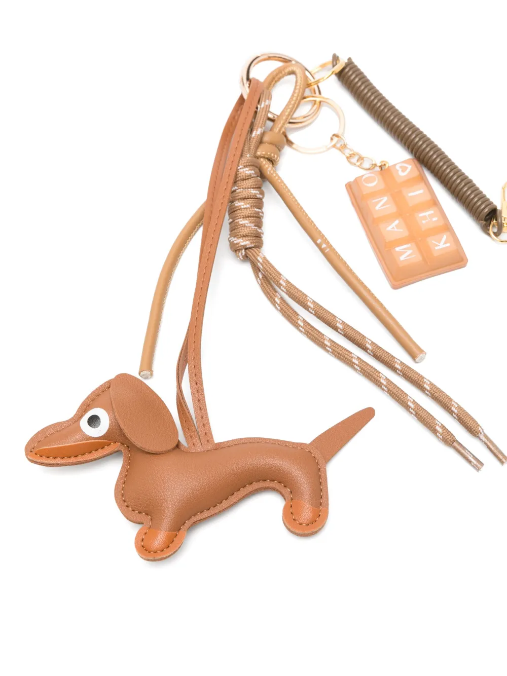 Manokhi dog-appliqué charm | Men | Image 2