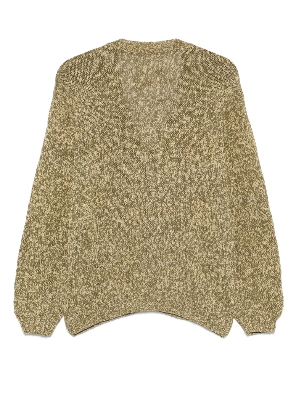 Story Mfg. Khaki Twinsun Knit Cardigan