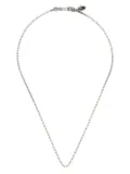 WERKSTATT:MÜNCHEN Symbol Rosebud necklace - Silver
