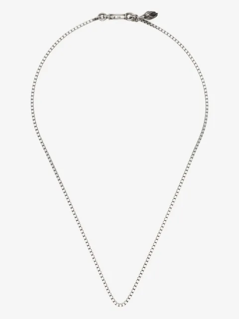 WERKSTATT:MÜNCHEN Symbol Rosebud necklace