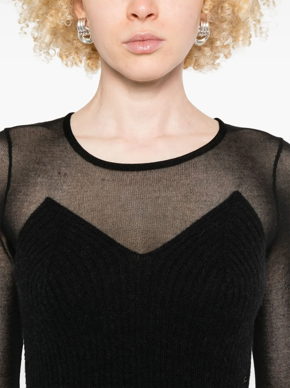 Shop Marccain Pleated Midi Dress