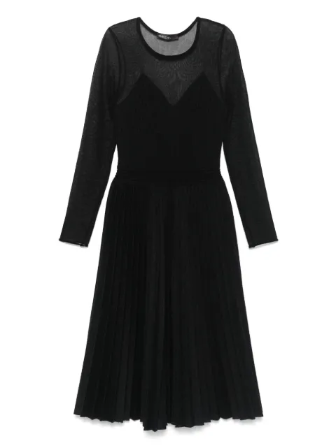 MARCCAIN vestido midi con detalle de pliegues