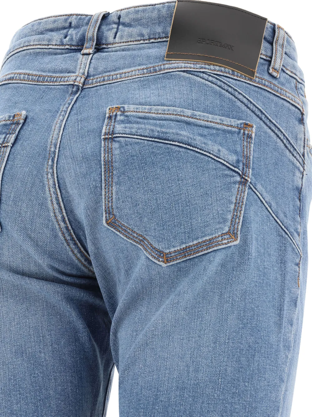 Sportmax Jeans van katoenblend Blauw