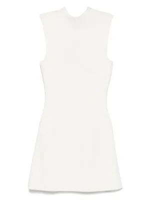 STAUD, Dena Mini Dress in White, Size 8