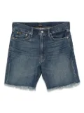 Polo Ralph Lauren logo-patch denim shorts - Blue