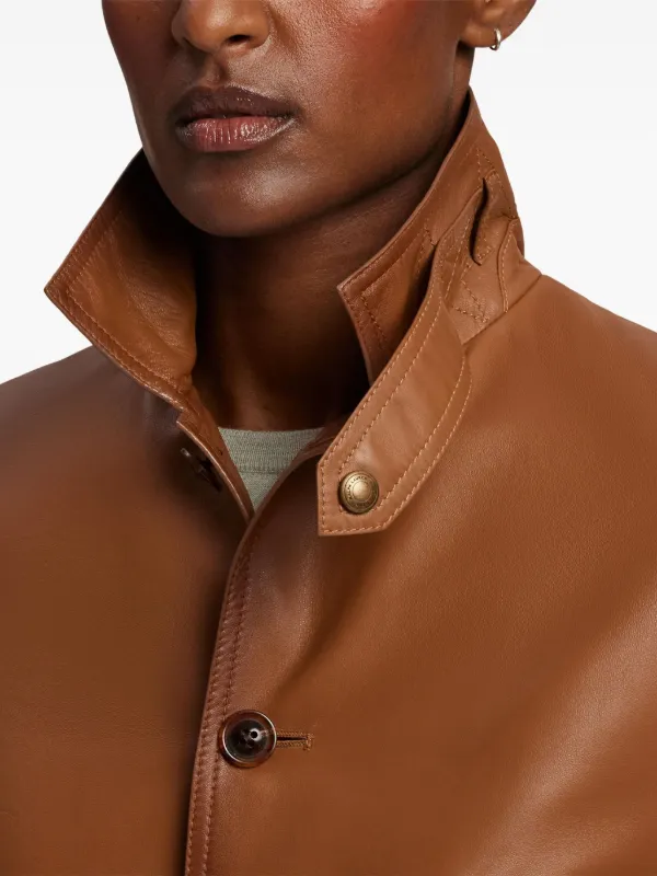 Ralph Lauren Collection レザージャケット | ブラウン