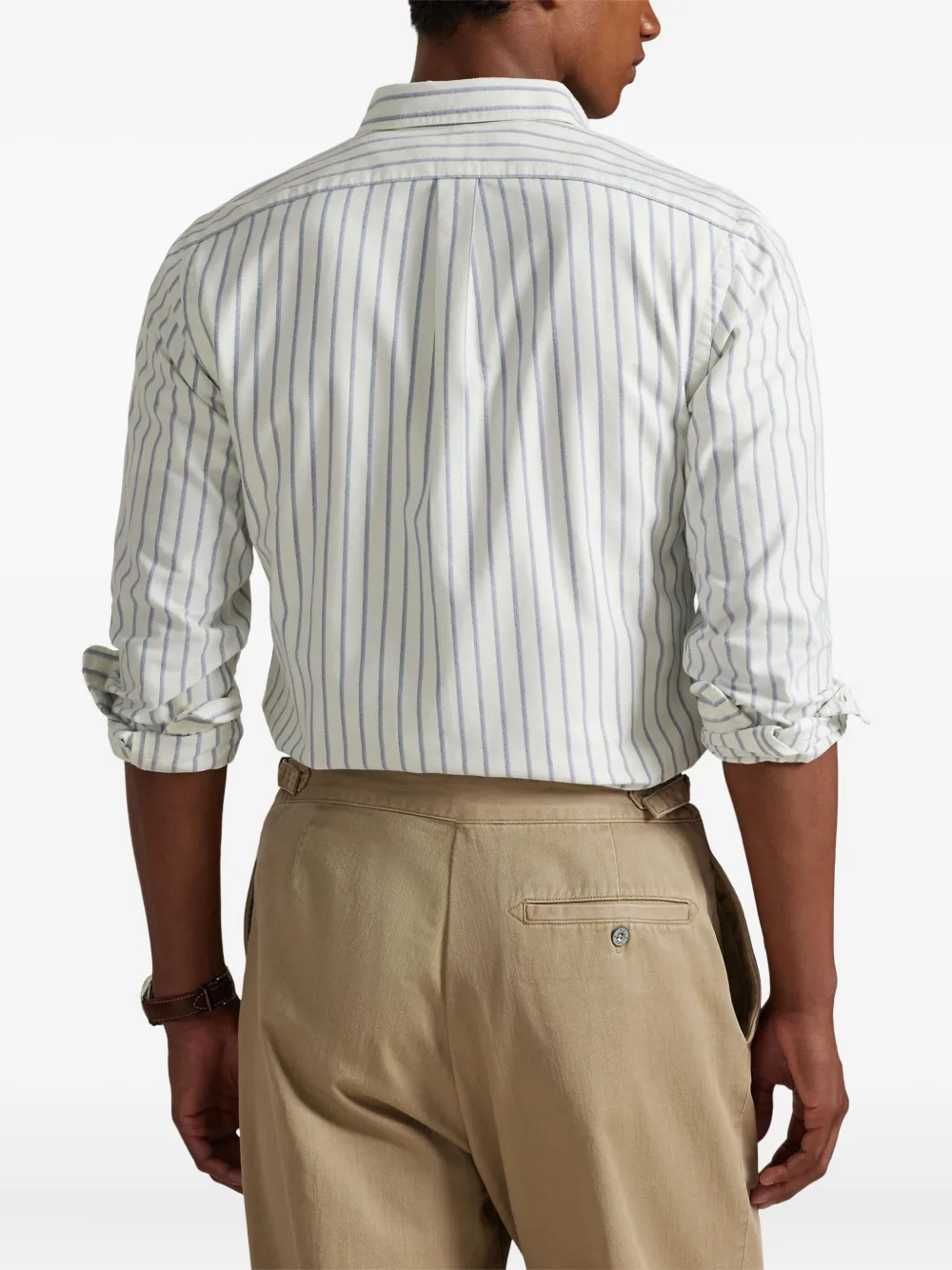 Polo Ralph Lauren Gestreept overhemd Wit