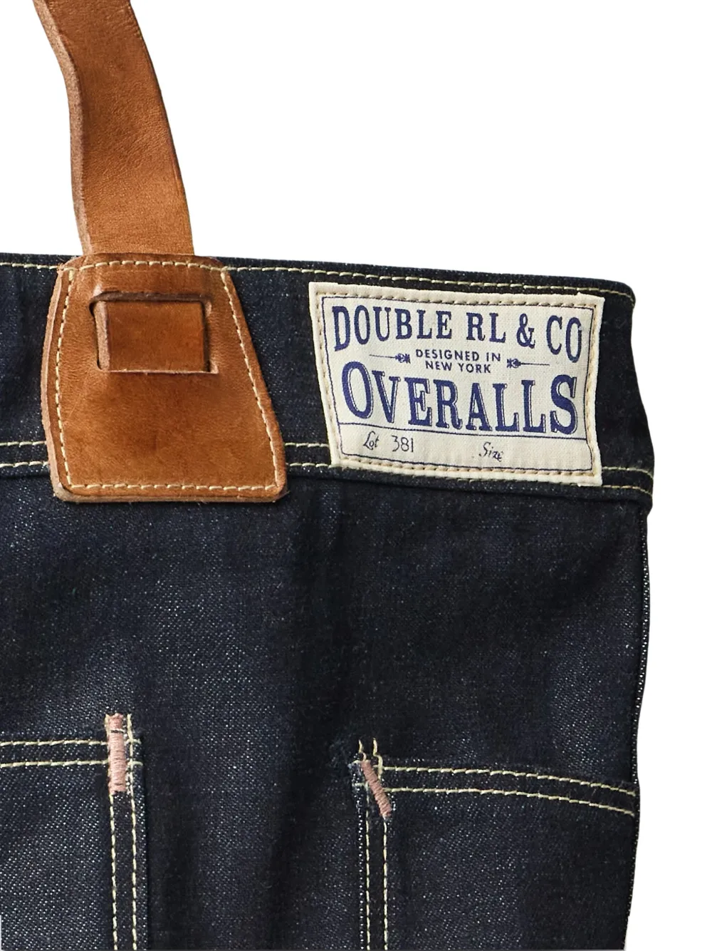 Ralph Lauren RRL Leroy denim shopper Blauw