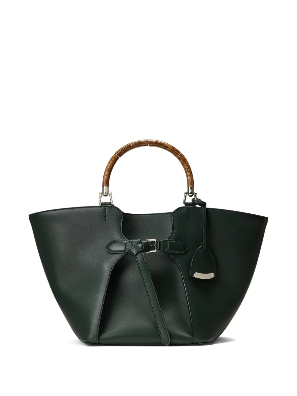 Ralph Lauren Collection Medium Soft Lux shopper Groen