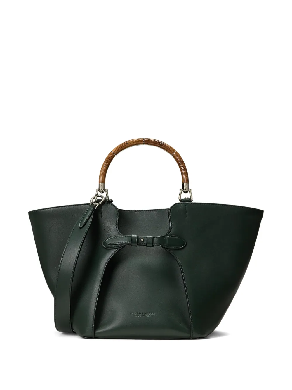 Ralph Lauren Collection Medium Soft Lux shopper Groen