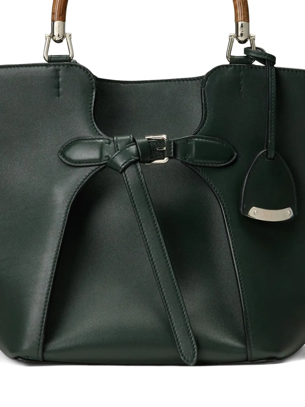 Ralph Lauren Collection Medium Soft Lux shopper Groen