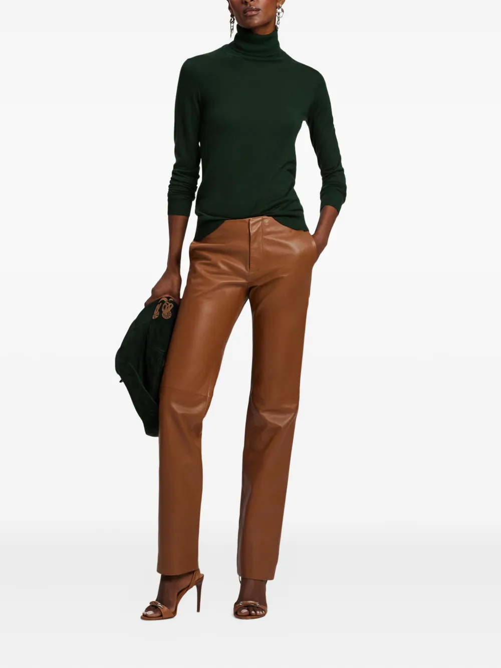 Ralph Lauren Collection Kasjmier pullover Groen