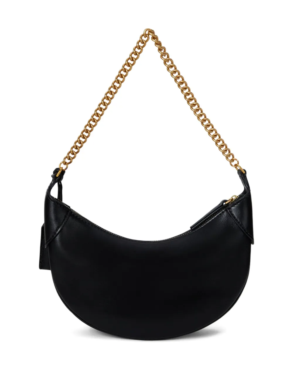 Polo Ralph Lauren Kleine leren crossbodytas met logoprint Zwart