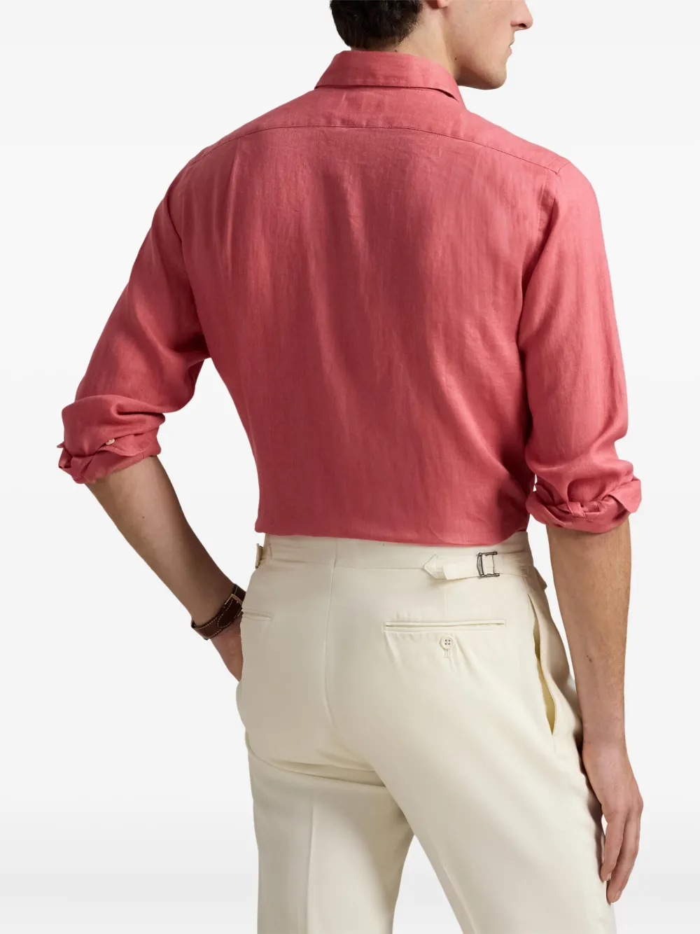 Polo Ralph Lauren Linnen overhemd Roze