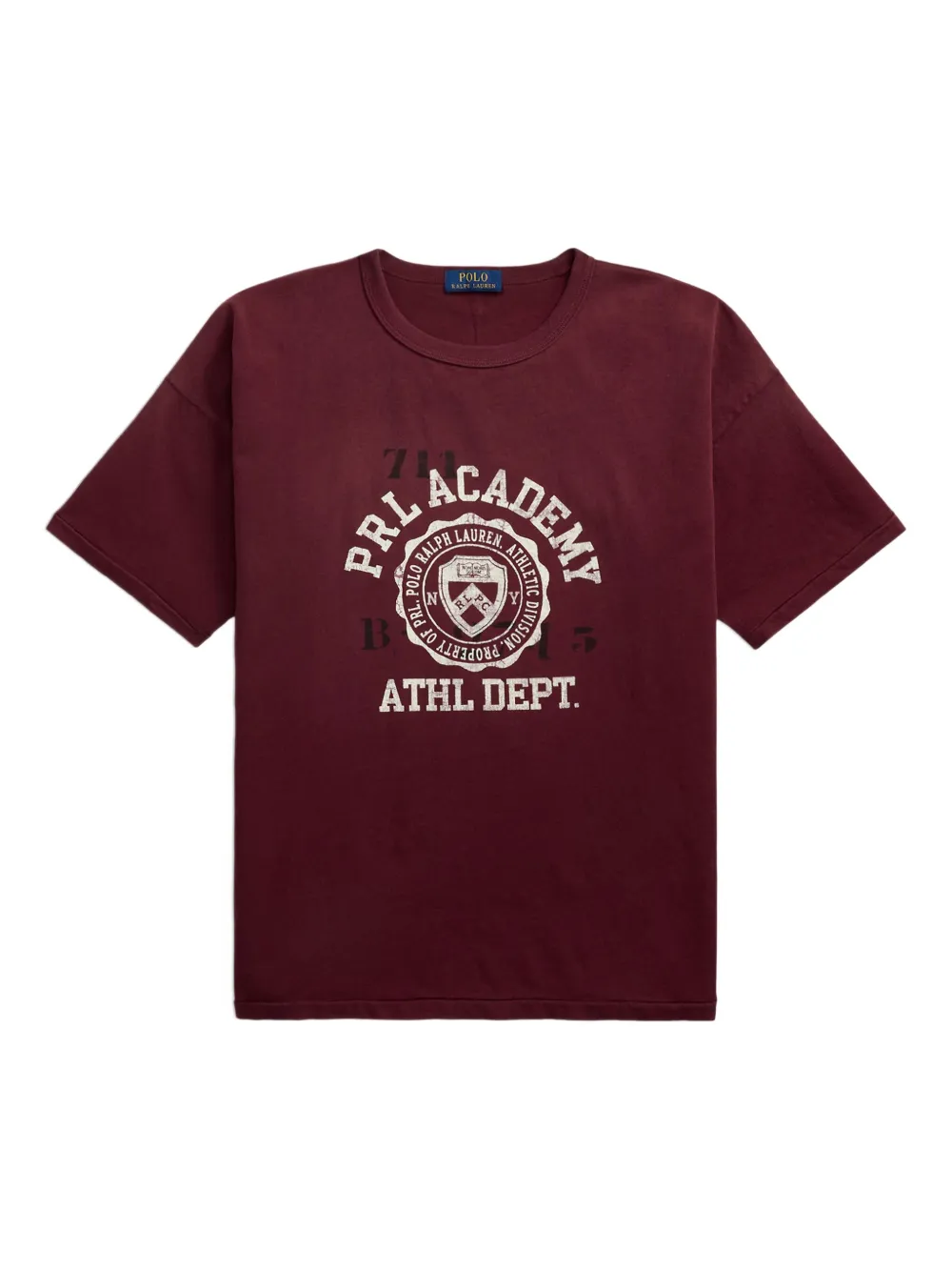 Polo Ralph Lauren graphic-print crew-neck T-shirt - レッド Polo Ralph Lauren graphic-print crew-neck T-shirt - レッド