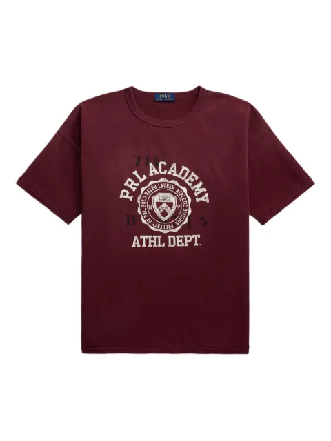 Polo Ralph Lauren playera con cuello redondo y estampado gráfico