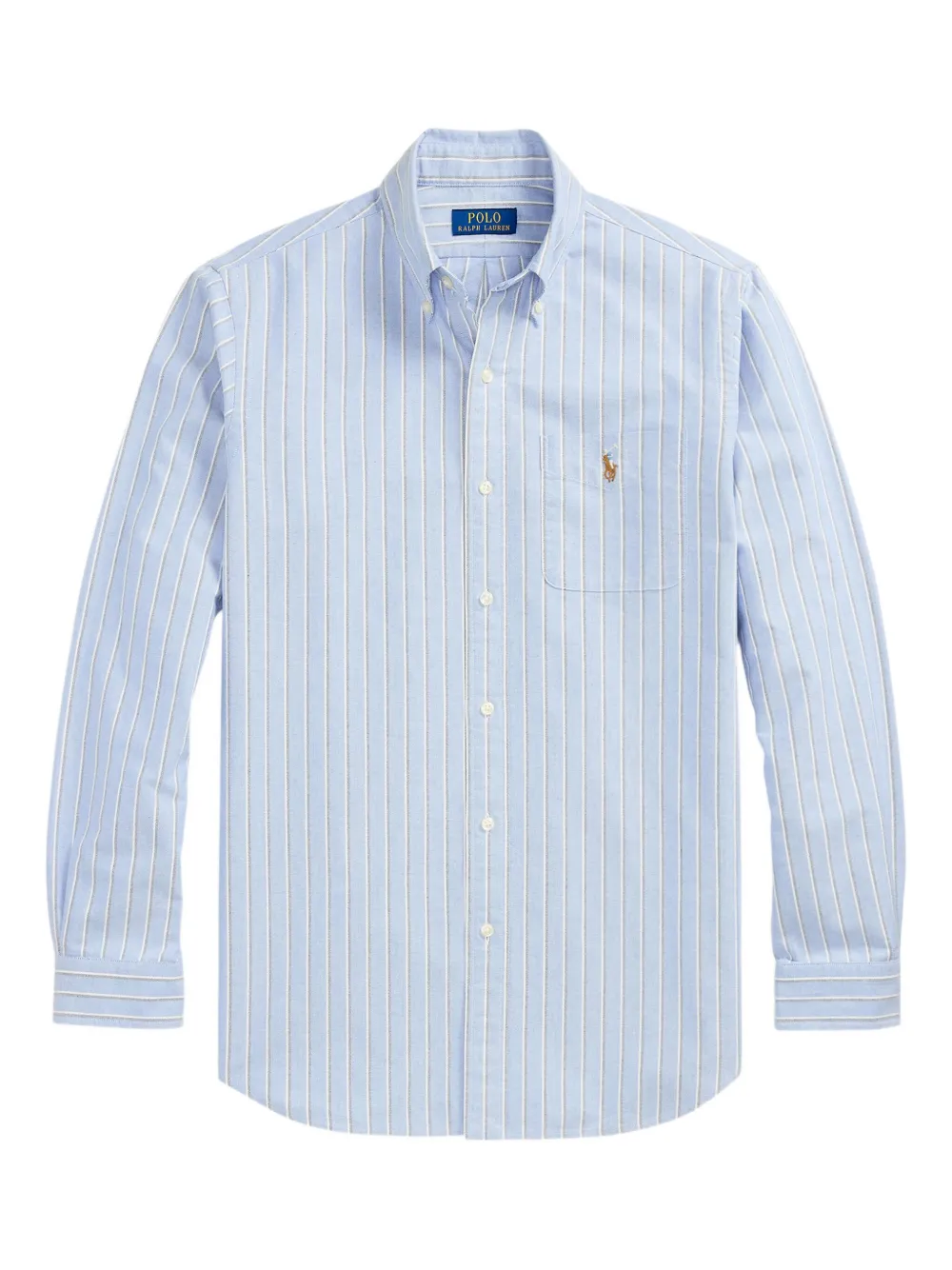 Polo Ralph Lauren striped button-down shirt - ブルー Polo Ralph Lauren striped button-down shirt - ブルー