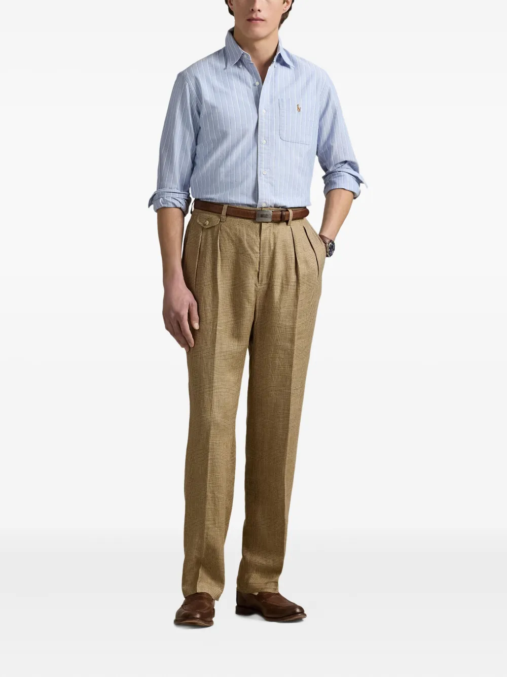 Polo Ralph Lauren Gestreept overhemd Blauw