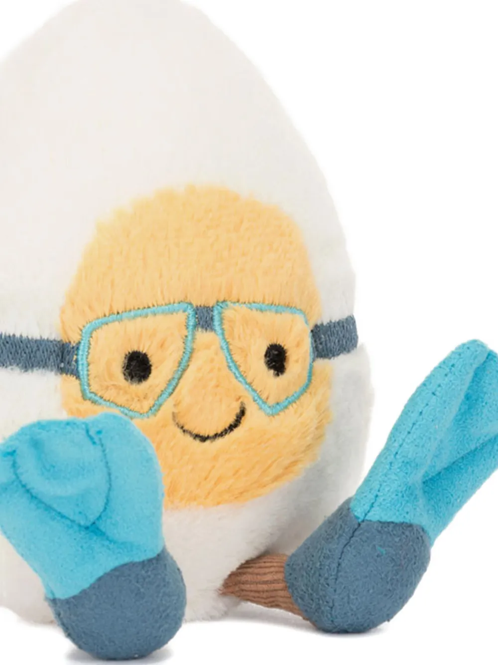 Jellycat Amuseables Boiled Egg knuffel Wit