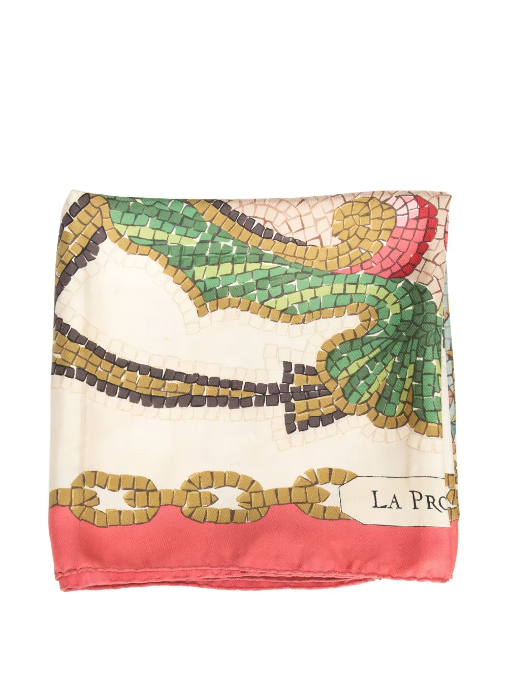 Hermès Pre-Owned x Hugo Grygkar 1958 La Provincia scarf | Neutrals | Image 1