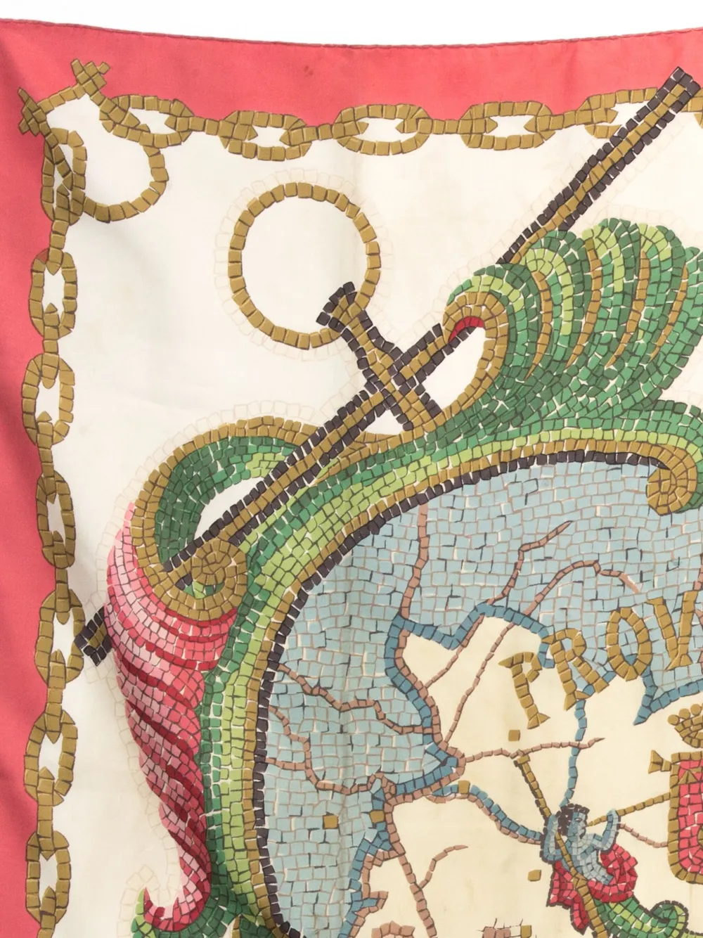 Pre-owned Hermes X Hugo Grygkar 1958 La Provincia Scarf
