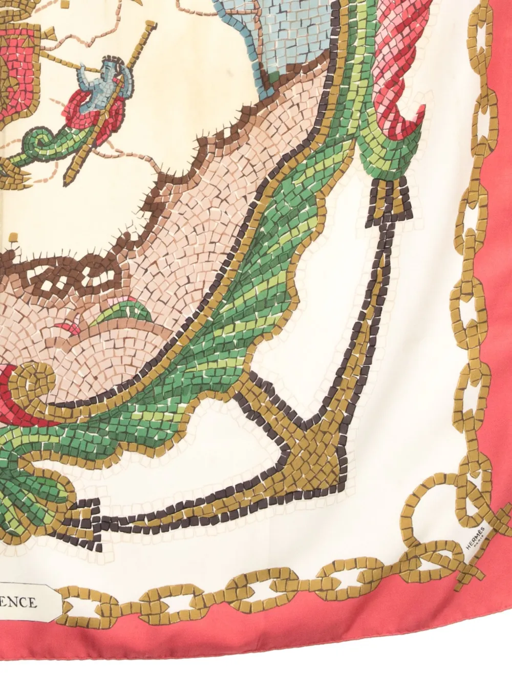 Pre-owned Hermes X Hugo Grygkar 1958 La Provincia Scarf