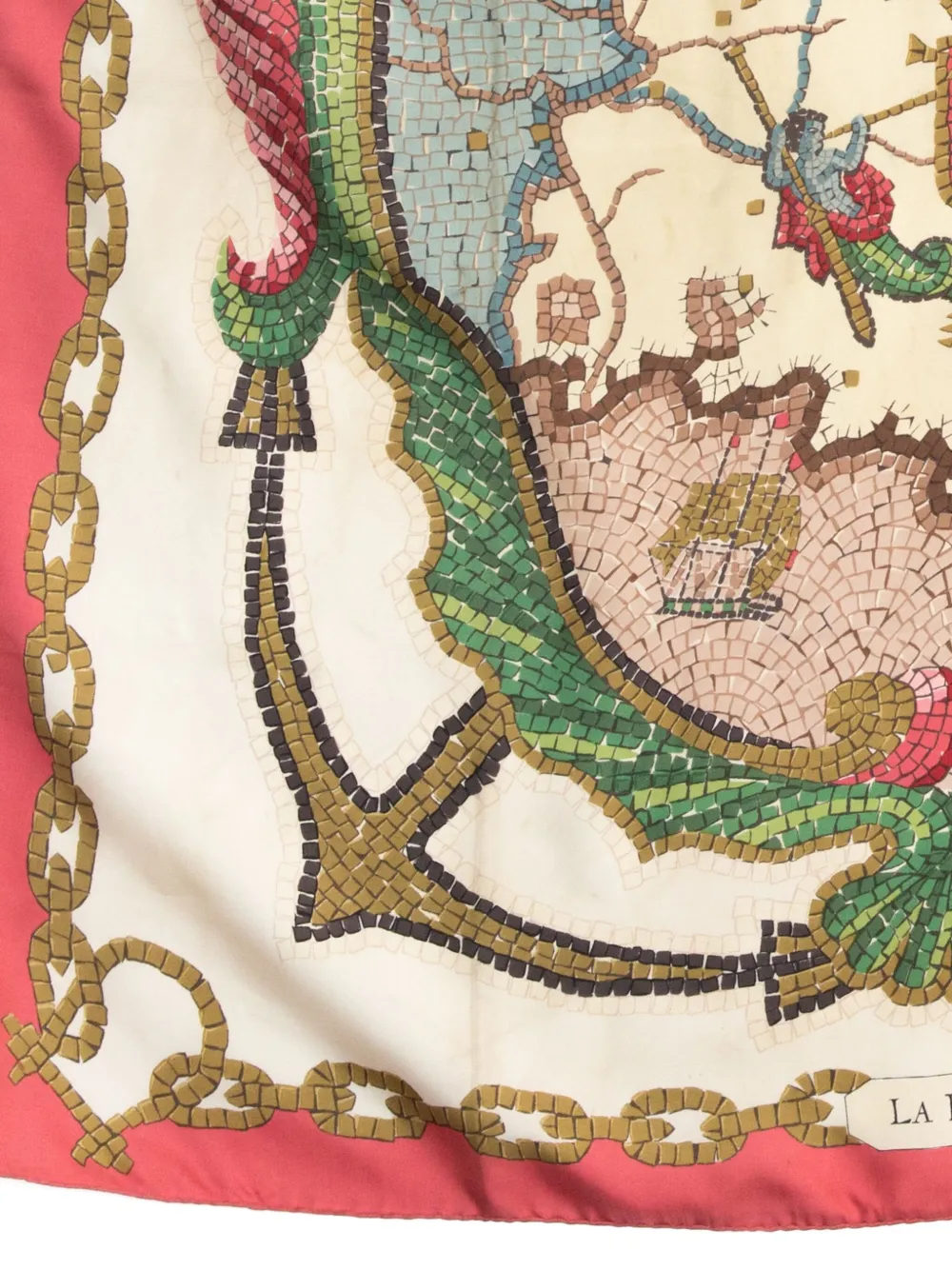 Pre-owned Hermes X Hugo Grygkar 1958 La Provincia Scarf