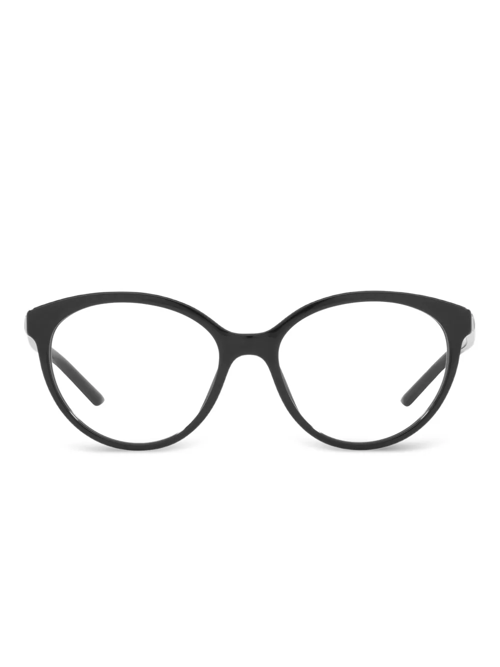 Prada Eyewear oval-frame glasses | Black | Image 1