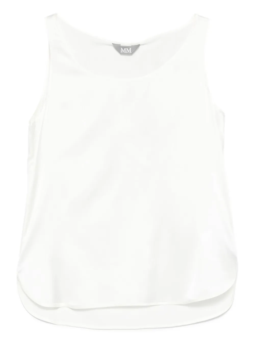 Max Mara Leisure Pan sleeveless blouse - ホワイト Max Mara Leisure Pan sleeveless blouse - ホワイト