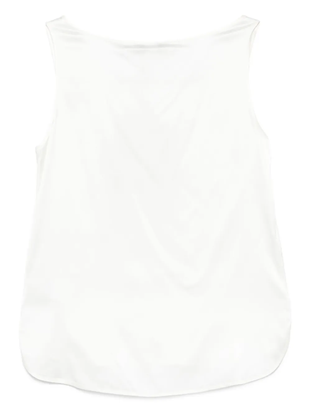 Max Mara Leisure Pan mouwloze blouse - Wit