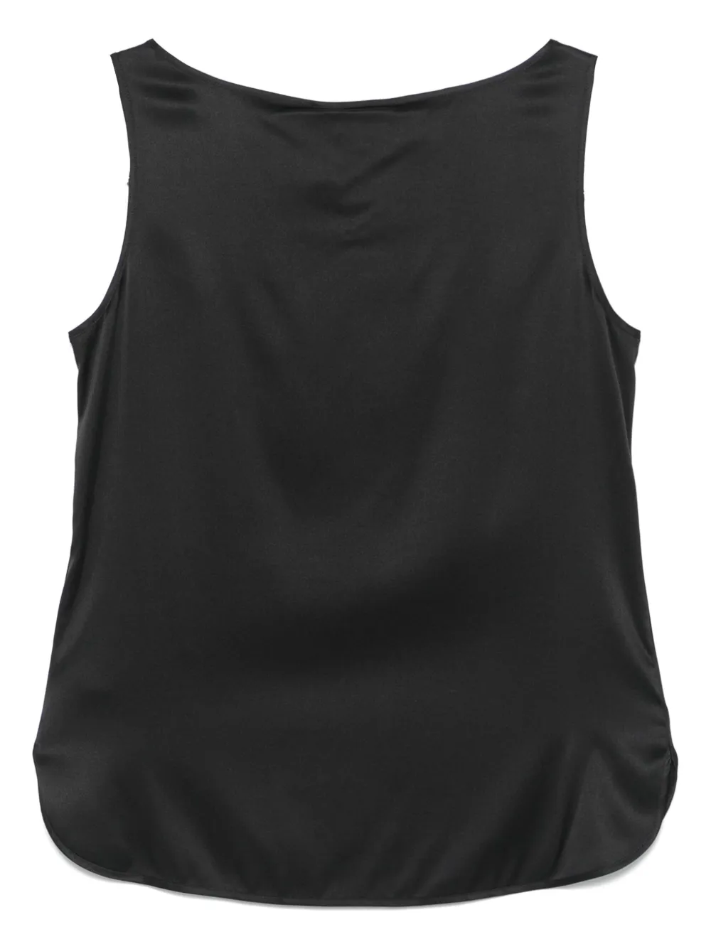 Max Mara Leisure Pan mouwloze blouse - Zwart