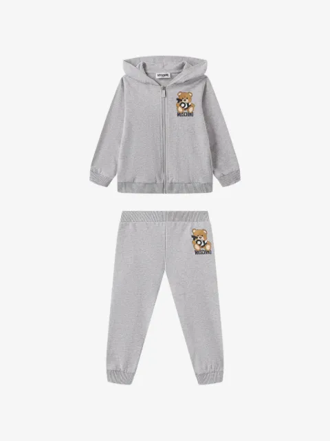 Moschino Kids traje deportivo con motivo Teddy Bear