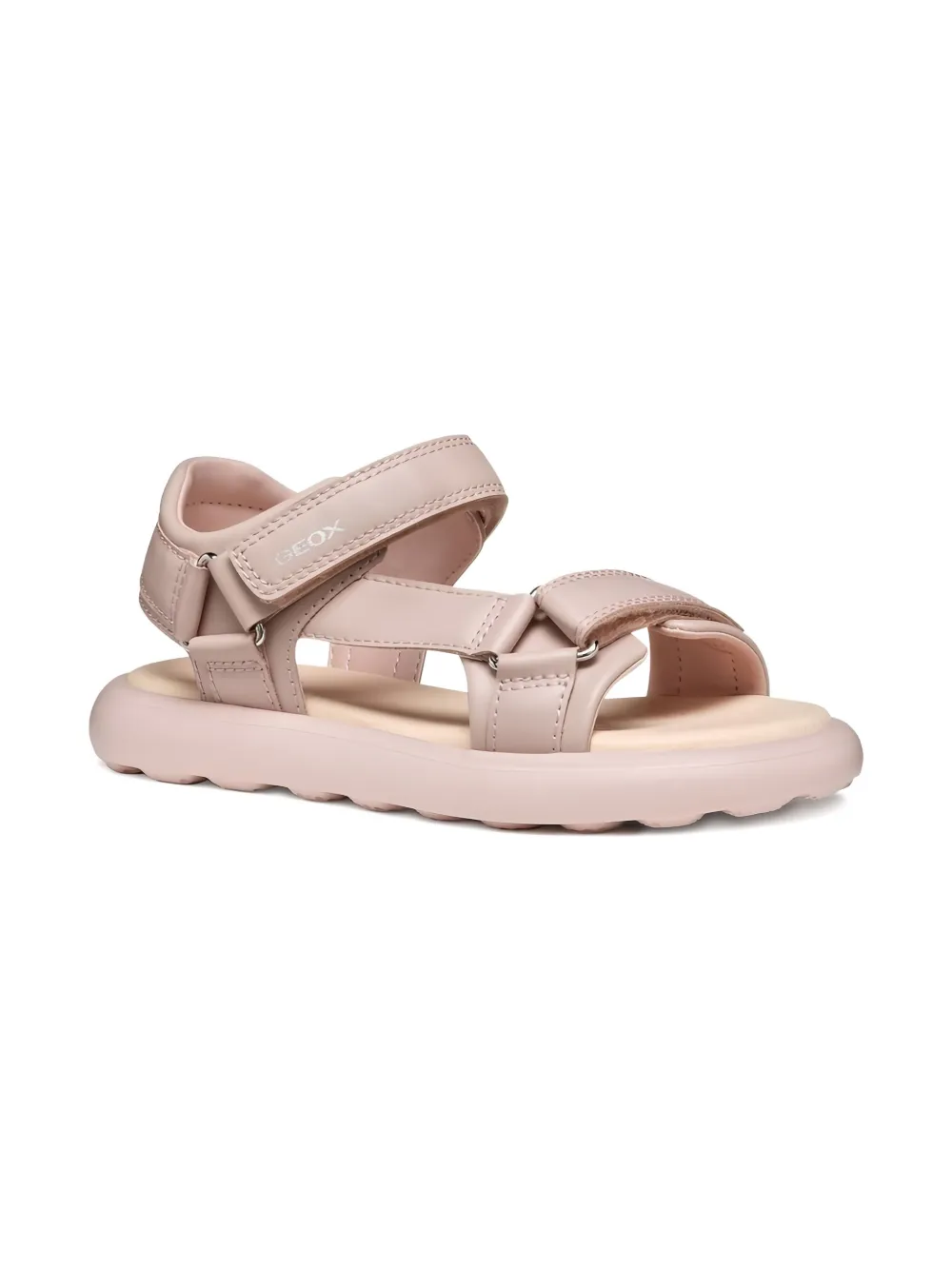 Geox Kids Puffypop adjustable strap sandals Pink