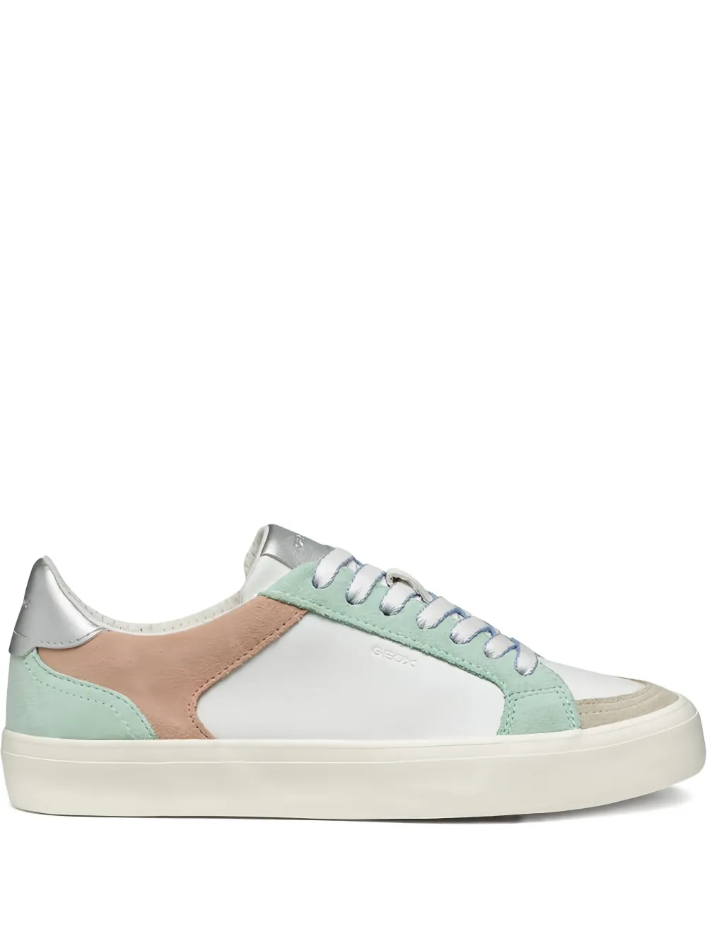 Geox Emmeleny leather sneakers White