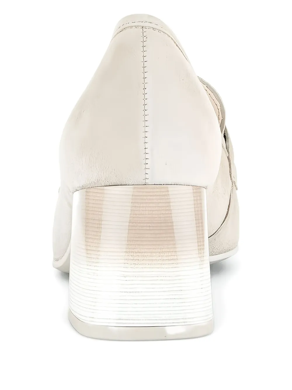  Gabor Suede Block-heel Pumps - Neutrals 