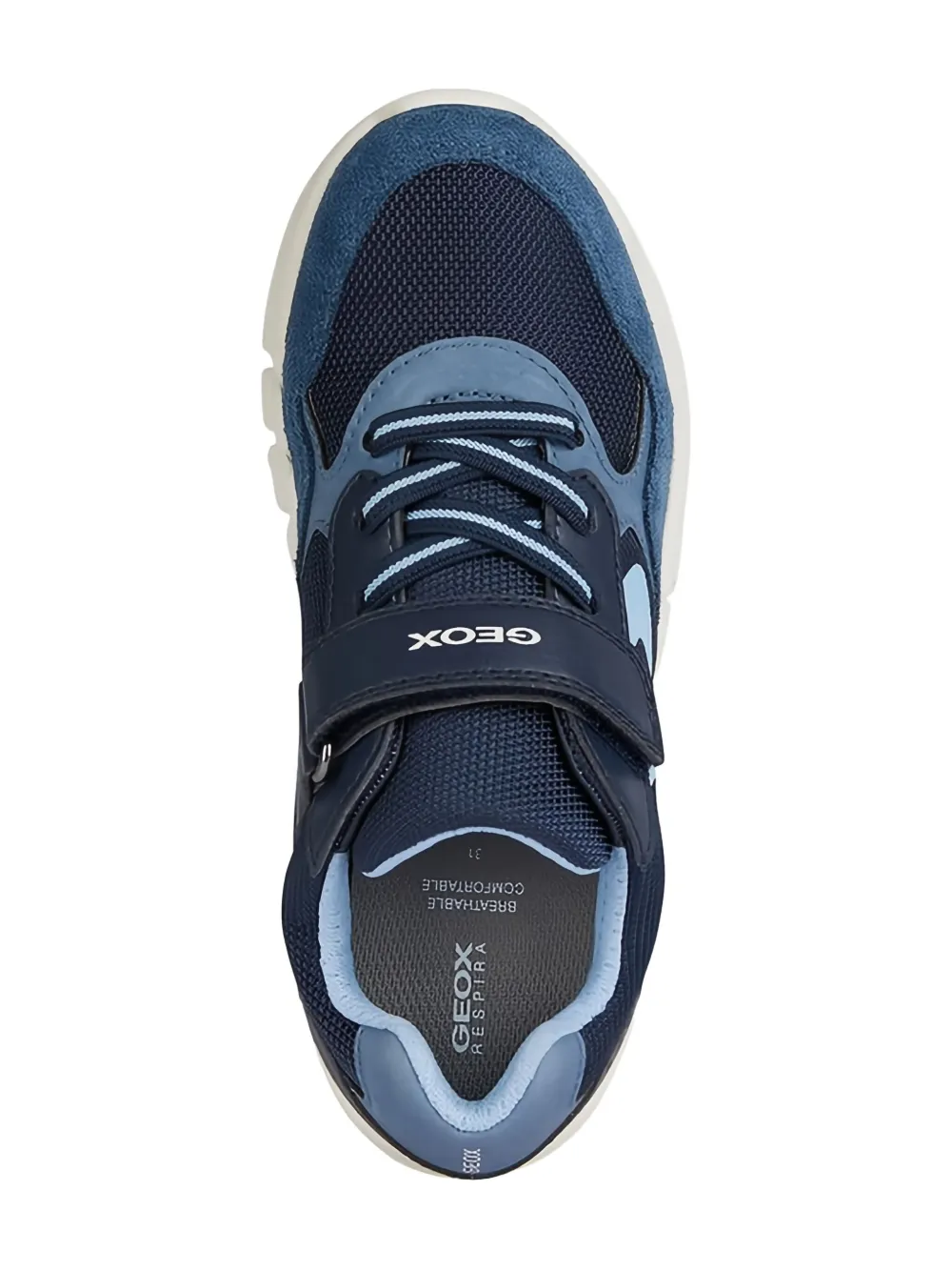 Geox Kids Flexyper mesh panelled sneakers Blue