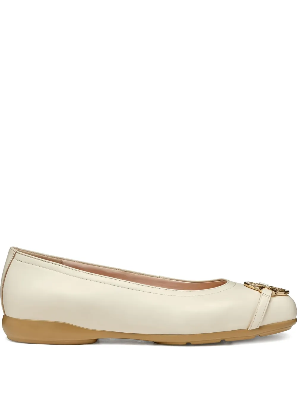 Geox Annytah buckle-detail ballet flats | Neutrals | Image 1
